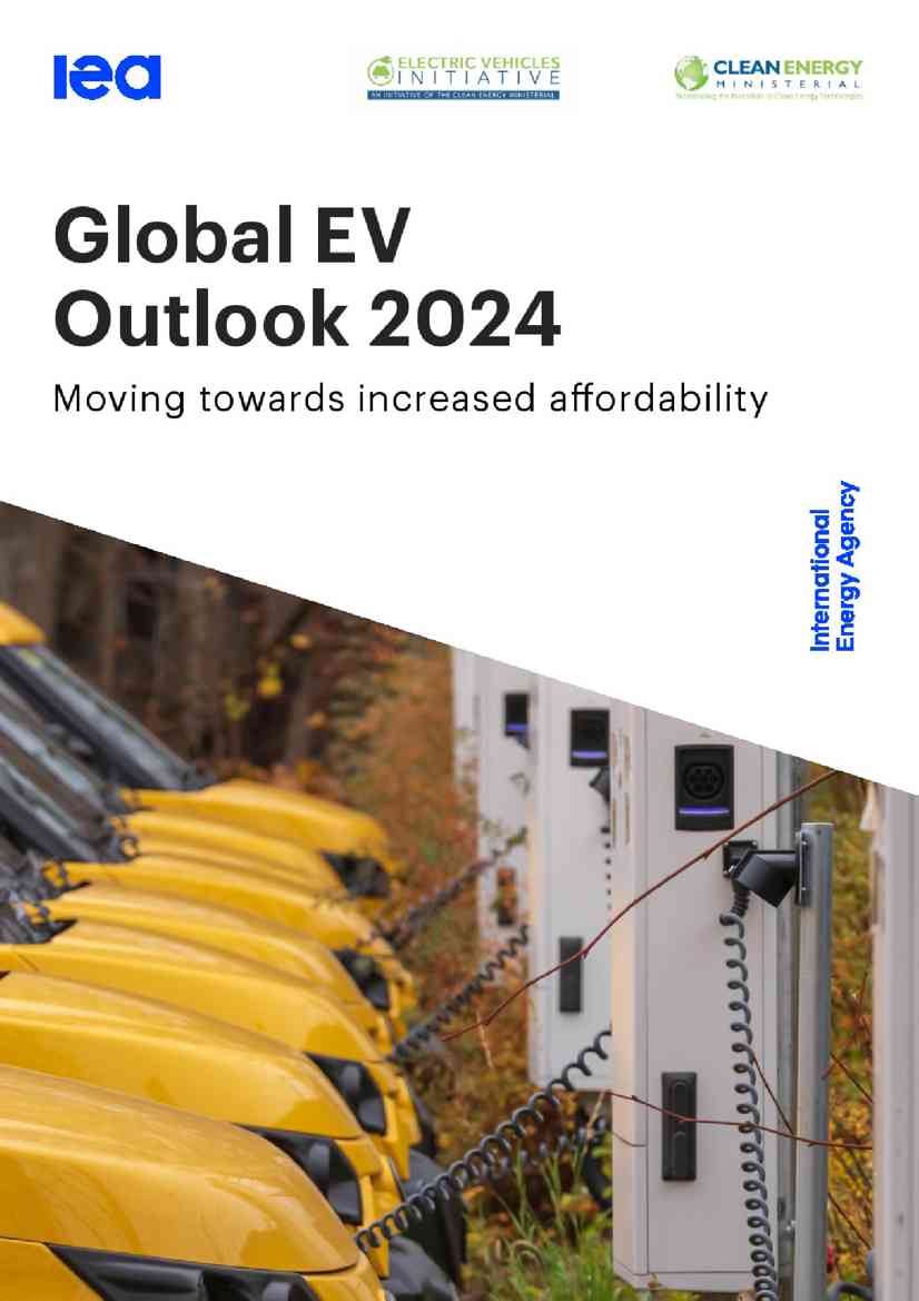 国际能源署：2024年全球电动汽车展望报告