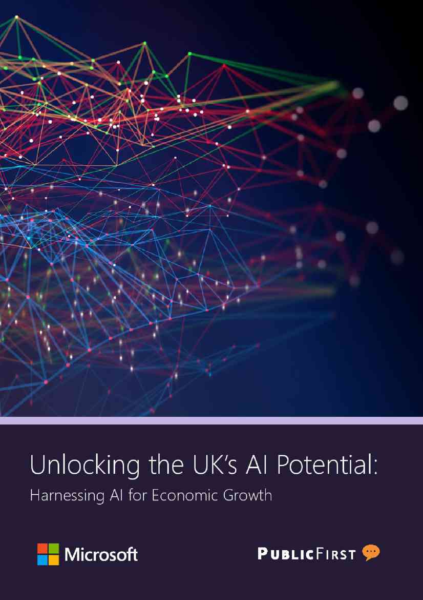 微软:解锁英国的AI潜力