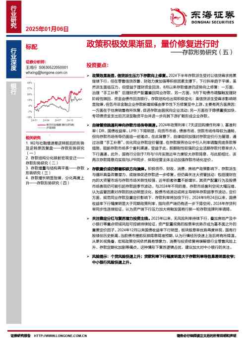 银行:存款形势研究(五)-政策积极效果渐显,量价修复进行时