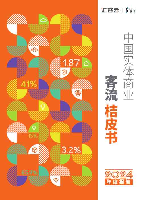 中国实体商业客流桔皮书2024年度报告