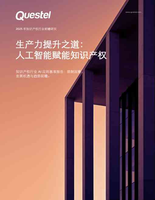 2025年知识产权行业前瞻研究:生产力提升之道:人工智能赋能知识产权