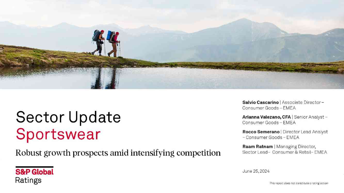 SP-Global:2024年运动服装报告