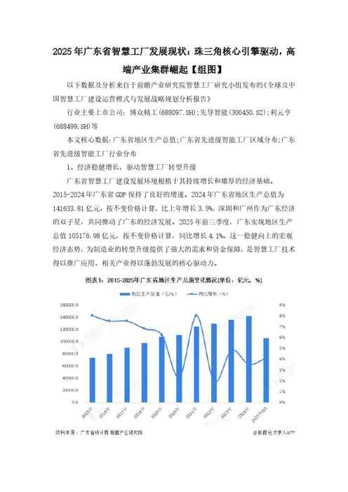 2025年广东省智慧工厂发展现状：珠三角核心引擎驱动，高端产业集群崛起【组图】