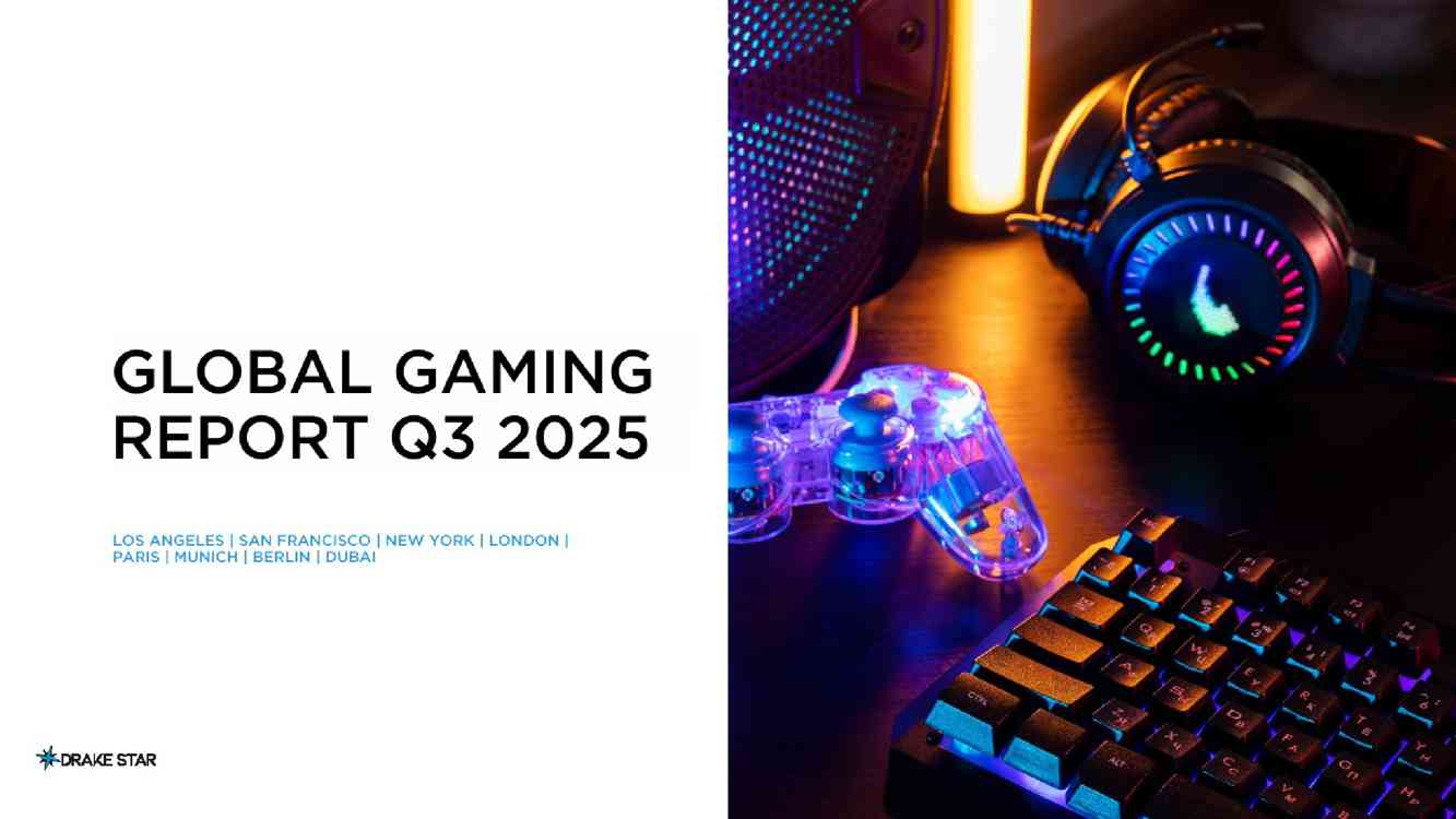 Star：2025年第三季度全球游戏报告