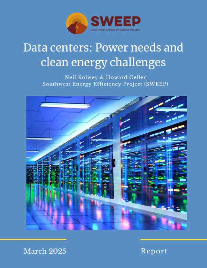 SWEEP：数据中心的电力需求与清洁能源挑战