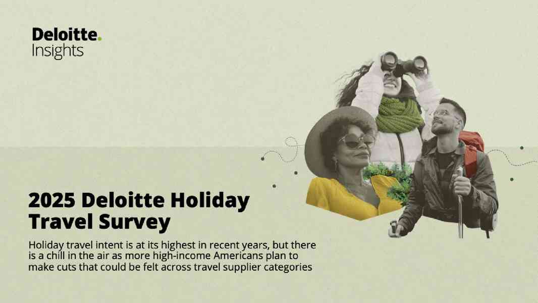德勤：2025年假日旅行调查报告