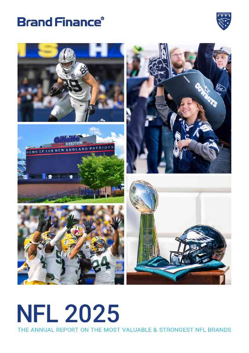 Brand-Finance:2025年NFL品牌榜