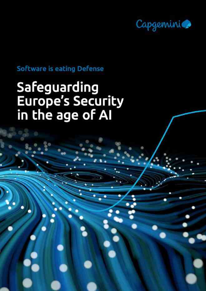 凯捷报告：在人工智能时代维护欧洲安全